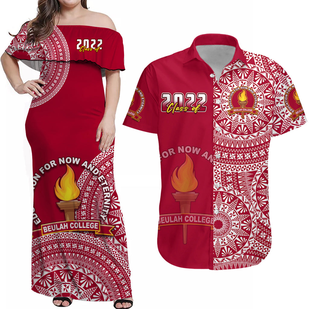 (Custom Text And Number) Tonga Polynesian Matching Hawaiian Shirt and Dress Queen Salote College with Ngatu Pattern LT14 Maroon - Polynesian Pride