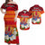 French Polynesian Matching Dress and Hawaiian Shirt Happy Internal Autonomy Day Special Version LT14 Red - Polynesian Pride