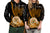 Custom FSM Valentine Couple Hoodie Heart Love Tropical Flowers Gold LT14 - Polynesian Pride