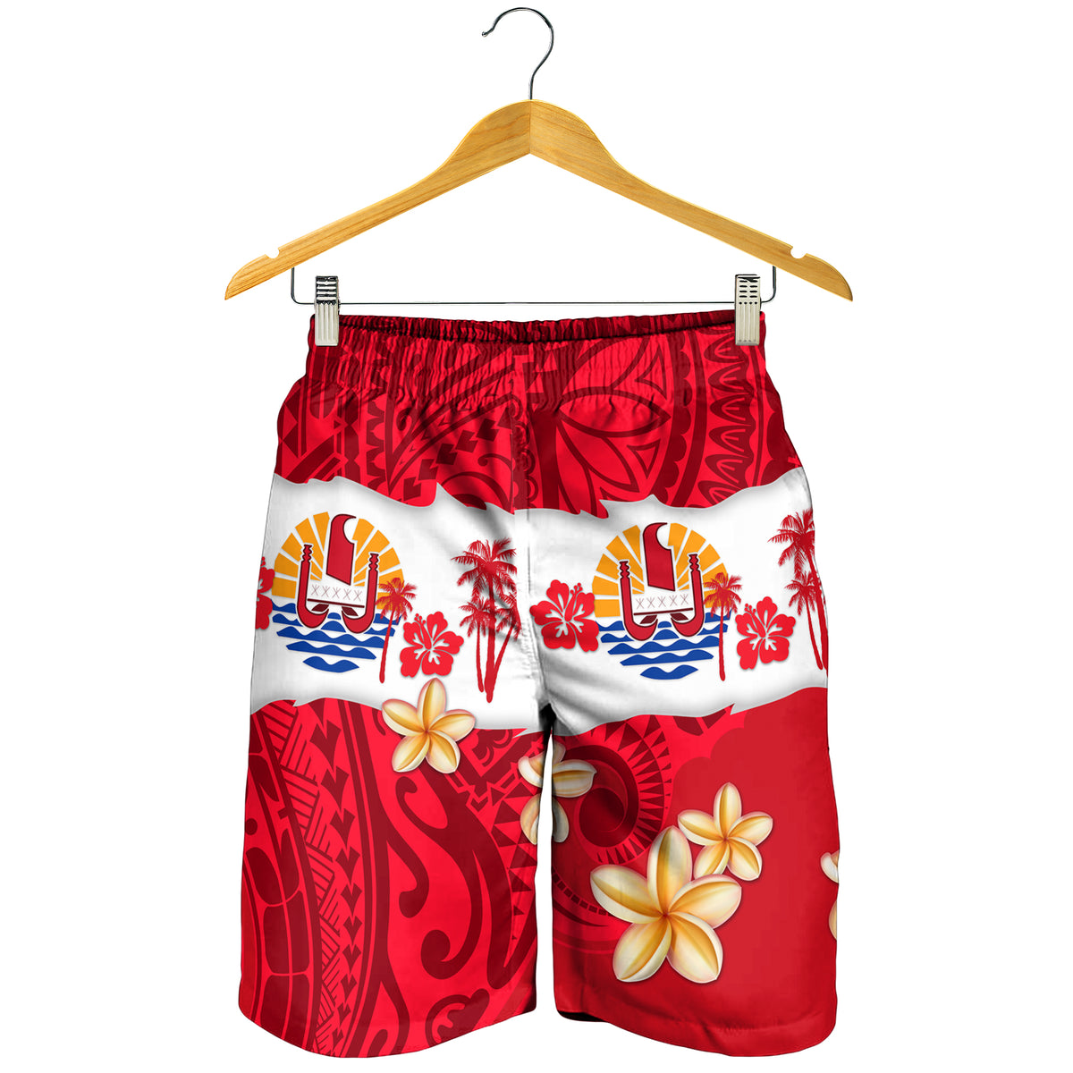 Tahiti Polynesian Men Short Mythical Destination LT13 - Polynesian Pride