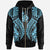 New Caledonia Zip up Hoodie Polynesian Lion Head Neon Style Unisex Neon - Polynesian Pride