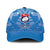 Samoa Rugby Toa Samoa Blue Style Cap - LT2 Classic Cap Universal Fit BLUE - Polynesian Pride