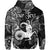 Custom Capricorn Zodiac Polynesian Zip Hoodie Unique Style Black LT8 - Polynesian Pride