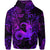 Custom Capricorn Zodiac Polynesian Zip Hoodie Unique Style Purple LT8 - Polynesian Pride