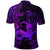 Custom Capricorn Zodiac Polynesian Polo Shirt Unique Style Purple LT8 - Polynesian Pride