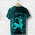 Capricorn Zodiac Polynesian T Shirt Unique Style Turquoise LT8 - Polynesian Pride