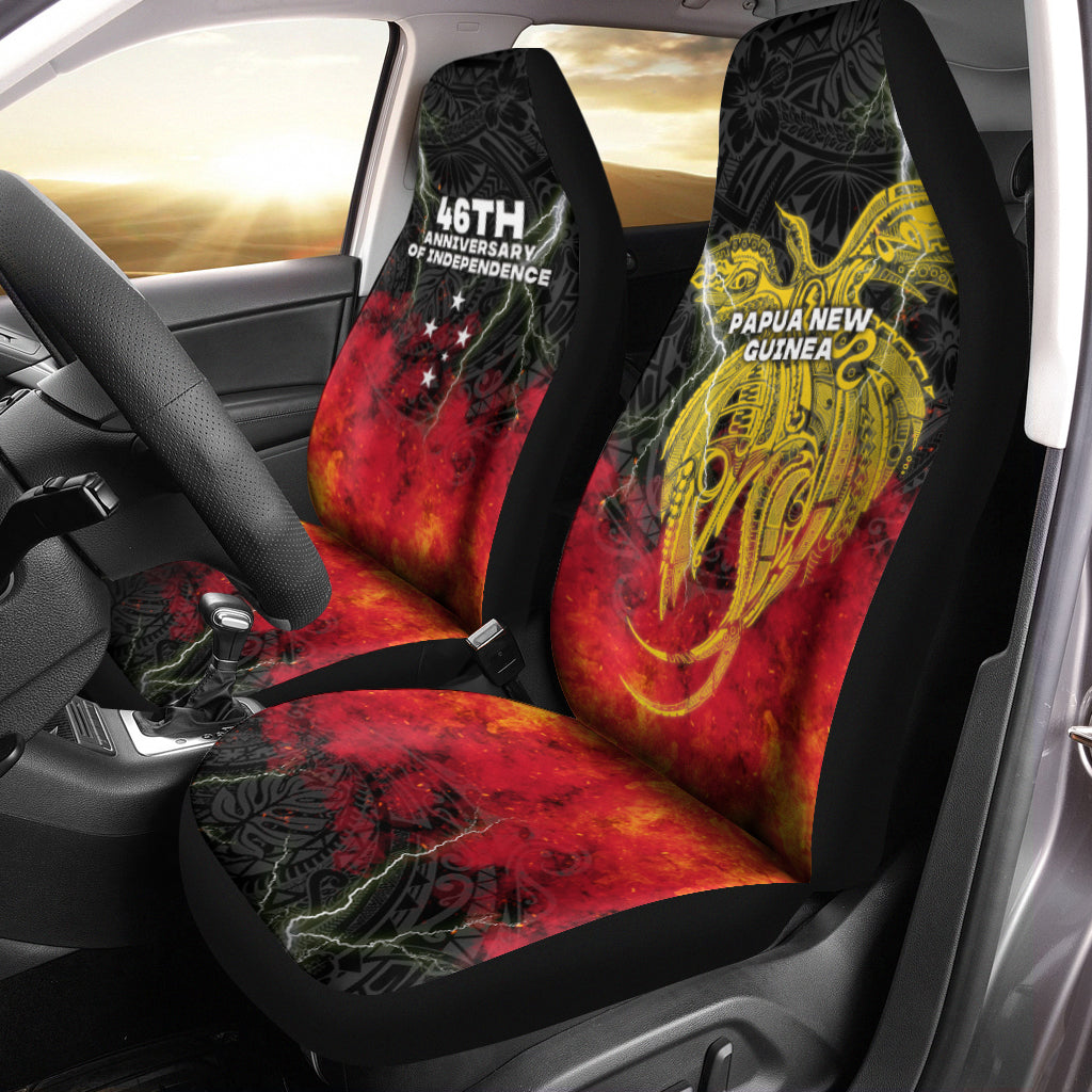 Papua New Guinea Car Seat Covers Independence Day Special Style LT16 - Polynesian Pride