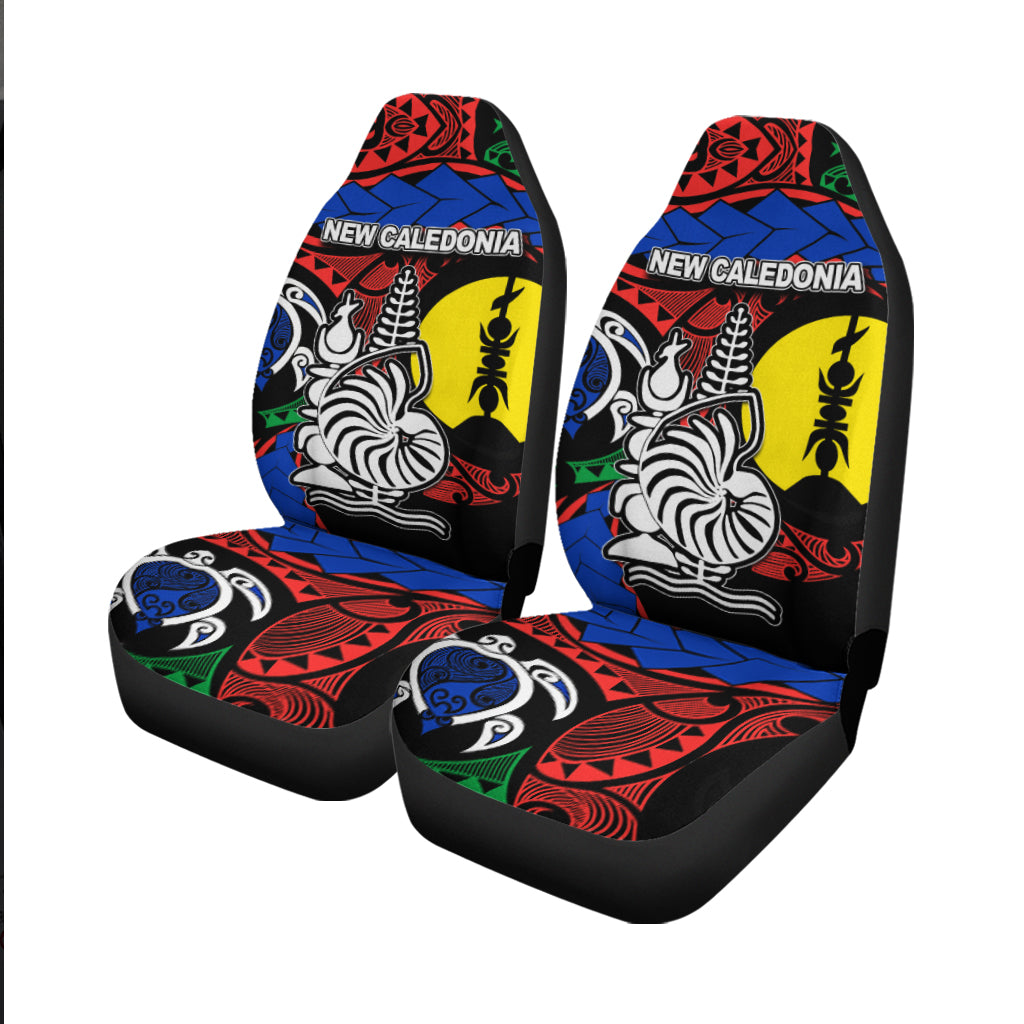 New Caledonia Car Seat Cover Color Flag LT6 - Polynesian Pride