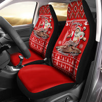 Tonga Christmas - Kilisimasi Fiefia Santas Polynesia Car Seat Covers - LT2 - Polynesian Pride