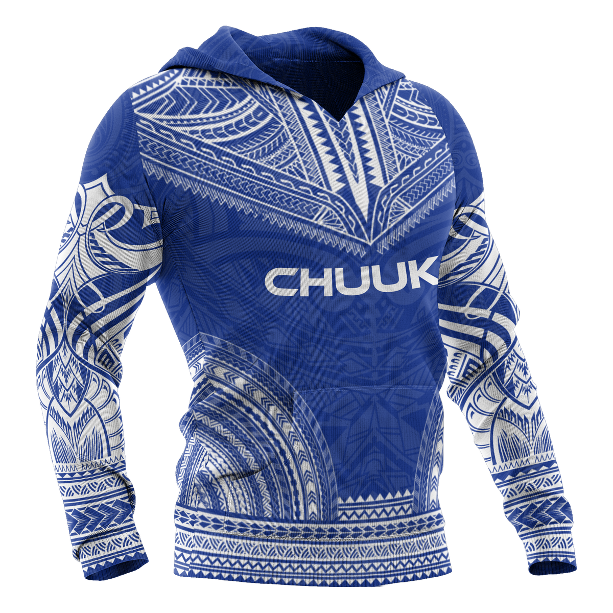 Chuuk Flag Polynesian Chief Hoodie - Polynesian Pride
