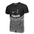 Chuuk Polynesian T Shirt Black Pride Map and Seal Unisex Black - Polynesian Pride