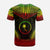 Chuuk Custom T Shirt Chuuk Flag Polynesian Chief Tattoo Reggae Version Unisex Reggae - Polynesian Pride