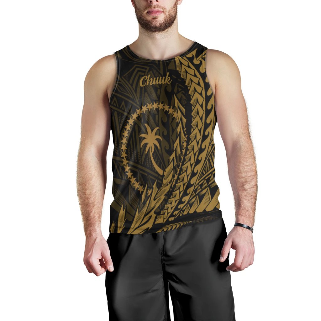 Chuuk Men's Tank Top - Wings Style - Polynesian Pride