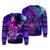 Hawaii Humming Bird Galaxy Sweat Shirt - AH Unisex Galaxy - Polynesian Pride