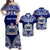 Custom Samoa Matching Dress and Hawaiian Shirt Polynesian Pattern LT9 Blue - Polynesian Pride