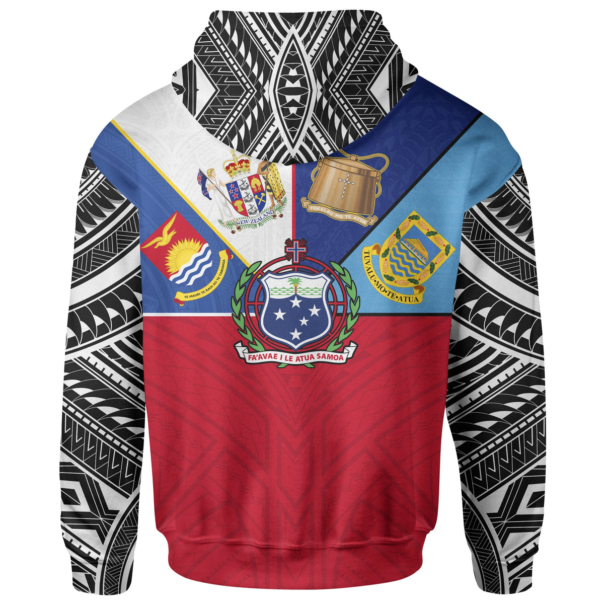 Polynesia Hoodie 5 in 1 Style - Polynesian Pride