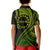 Cook Islands Polo Shirt Green Polynesian Wave Style LT9 - Polynesian Pride