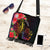 Cook Islands Boho Handbag - Tropical Hippie Style One Size Boho Handbag Black - Polynesian Pride