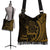 Cook Islands Boho Handbag - Wings Style One Size Boho Handbag Black - Polynesian Pride