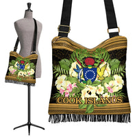 Cook Islands Boho Handbag - Polynesian Gold Patterns Collection - Polynesian Pride