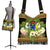 Cook Islands Boho Handbag - Polynesian Gold Patterns Collection