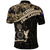 Cook Islands Polo Shirt Golden Coconut 01 - Polynesian Pride