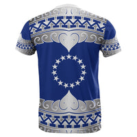 Cook Islands All Over T Shirt Cook Islands Wave Style - Polynesian Pride