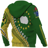 (Kuki Arirani) Cook Islands Map Generation Iv Zip up Hoodie - Polynesian Pride