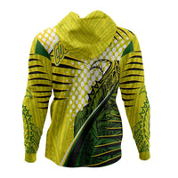 Cook Islands Zip up Hoodie Tides Style Special - Polynesian Pride