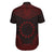 Cook Islands Polynesian Chief Shirt - Red Version - Polynesian Pride