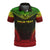Cook Islands Custom Polo Shirt Cook Islands FLag Polynesian Chief Tattoo Reggae Version Unisex Reggae - Polynesian Pride