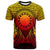 Cook islands T Shirt Circle Pattern Yellow Unisex Yellow - Polynesian Pride