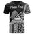 American Samoa T Shirt Custom Polynesian Patterns Unisex Black - Polynesian Pride