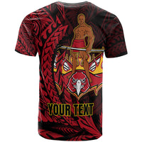 American Samoa Custom T Shirt Nuuuli Manulele Tausala Wings Style - Polynesian Pride