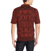 Polynesian Polo Shirt Red - Polynesian Pride