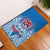 Samoa Rugby Door Mat Toa Samoa Polynesian Pacific Blue Version LT14 Blue - Polynesian Pride