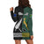 (Custom Personalised) South Africa Protea and New Zealand Fern Hoodie Dress Rugby Go Springboks vs All Black LT13 - Polynesian Pride