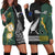 (Custom Personalised) South Africa Protea and New Zealand Fern Hoodie Dress Rugby Go Springboks vs All Black LT13 Art - Polynesian Pride