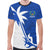 Pohnpei T Shirt Pohnpei FLag Coconut Tree K4 - Polynesian Pride