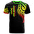 Cook Islands T Shirt Polynesian Tatau Reggae Patterns Unisex Black - Polynesian Pride