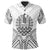 French Polynesia Polo Shirt French Polynesia Seal Tribal Patterns Unisex White - Polynesian Pride