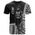 Federated States of Micronesia T Shirt Seal of Federated States of Micronesia Polynesian Patterns Unisex Black - Polynesian Pride