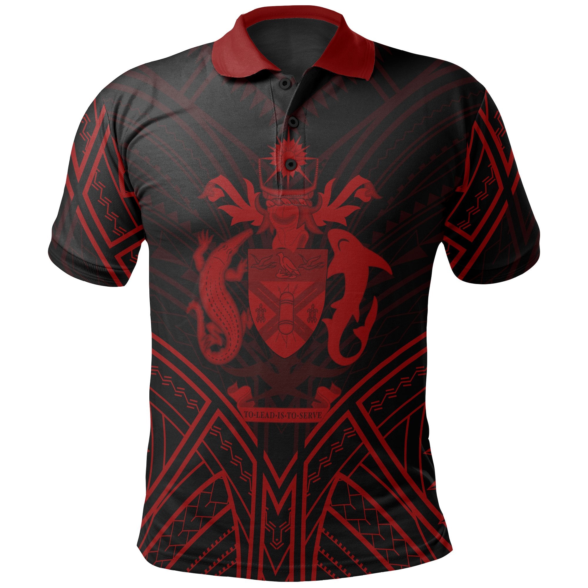 Solomon Islands Polo Shirt Melanesian Seal Red Tribal Patterns Unisex White - Polynesian Pride