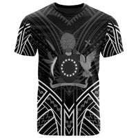 Cook Islands T Shirt Polynesian Seal Tribal Black Color Patterns Unisex Black - Polynesian Pride