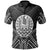 French Polynesia Polo Shirt French Polynesia Seal Black Tribal Patterns Unisex White - Polynesian Pride