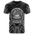 American Samoa T Shirt American Samoan Seal Tribal Black Color Patterns Unisex Black - Polynesian Pride
