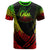 American Samoa T Shirt Manua ofu Polynesian Reggae Patterns Sport Style Unisex Black - Polynesian Pride