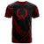 Pohnpei State T Shirt Red Polynesian Patterns Sport Style Unisex Black - Polynesian Pride