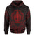 New Caledonia Hoodie New Caledonia Seal Red Tribal Patterns Unisex White - Polynesian Pride