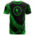 Chuuk State T Shirt Green Polynesian Patterns Sport Style Unisex Black - Polynesian Pride